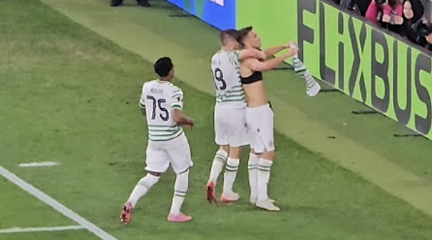 EN VIDÉO – Aleksandar Pesic, 33 ans, buteur en Ligue Europa et une folle célébration