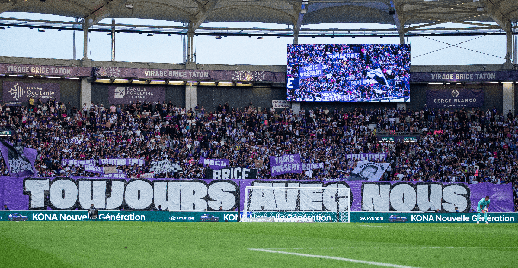 Au Stadium et jusqu’à Rodez, l’hommage à Brice et aux supporters disparus