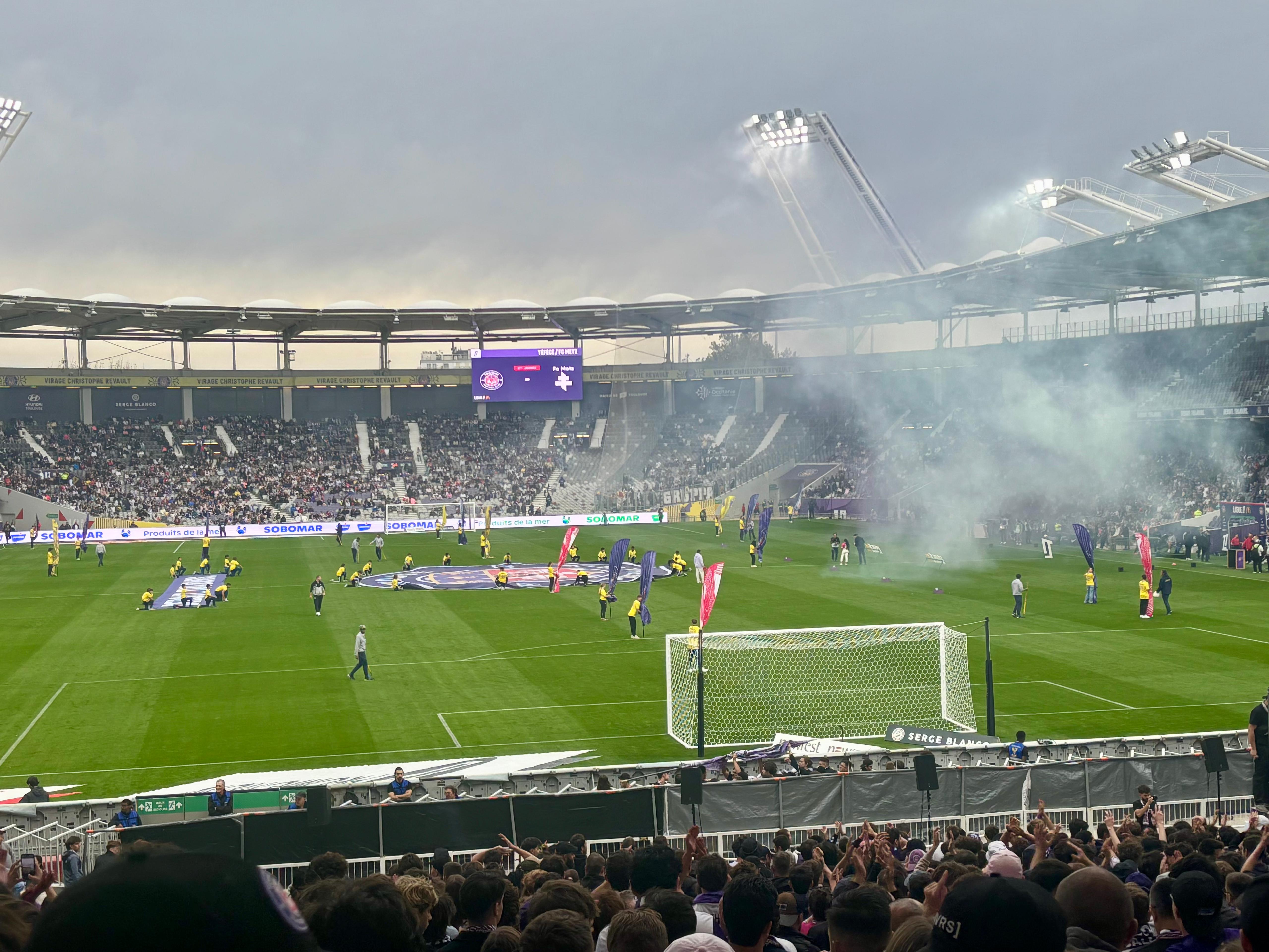 TFC 4-0 FC Metz : le Stadium signe la 6ème affluence du week-end en Ligue 1