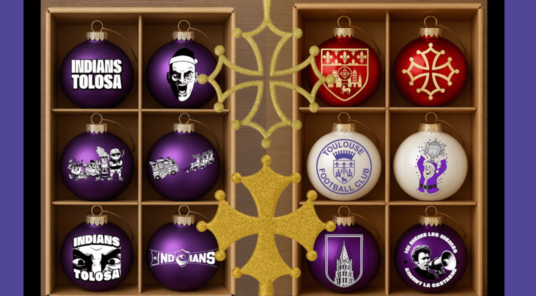 Noël Indians solidaire : les boules de Noël collector sont en vente pendant 48h !