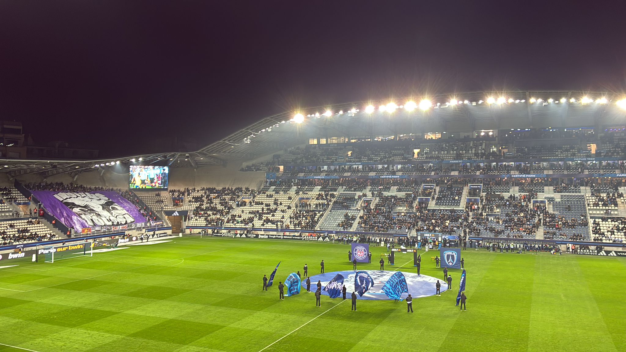 Affluences Ligue 1 : OM - AS Monaco en tête, Paris FC - TFC en bas de tableau