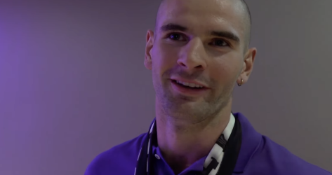 En vidéo : La venue de Lucas Mazur, champion paralympique, pour TFC - Caen avec les Indians