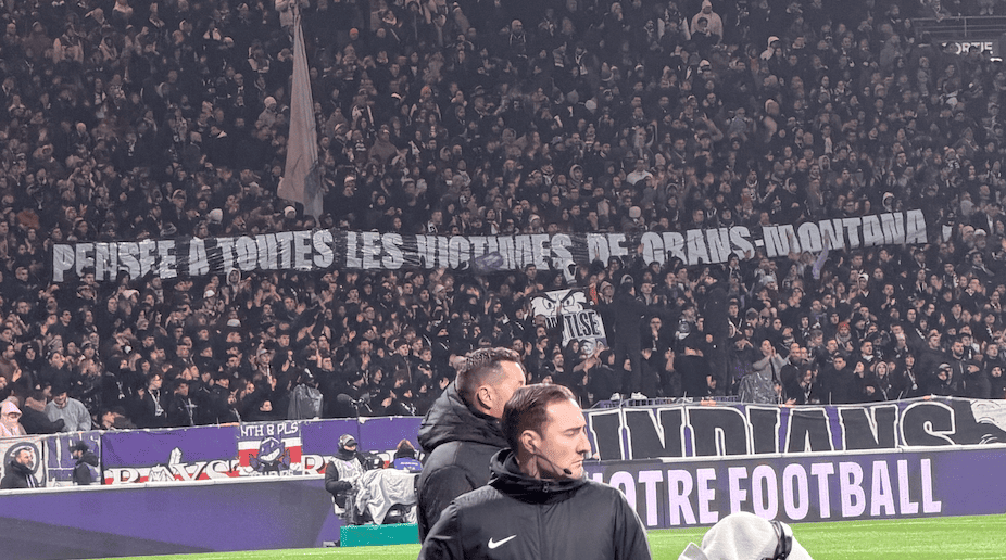 Crans-Montana : l'hommage du Stadium pendant TFC - RC Lens