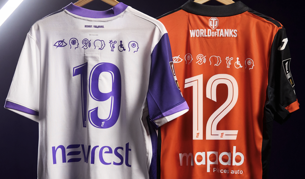 Un maillot sans nom pour TFC - FC Lorient : l’idée derrière le « match le plus inclusif »