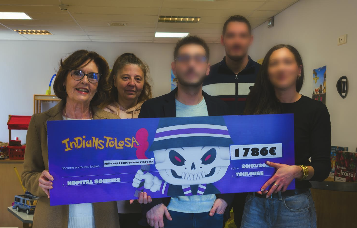 Les Indians lancent « Cop de Man », leur nouvelle association solidaire