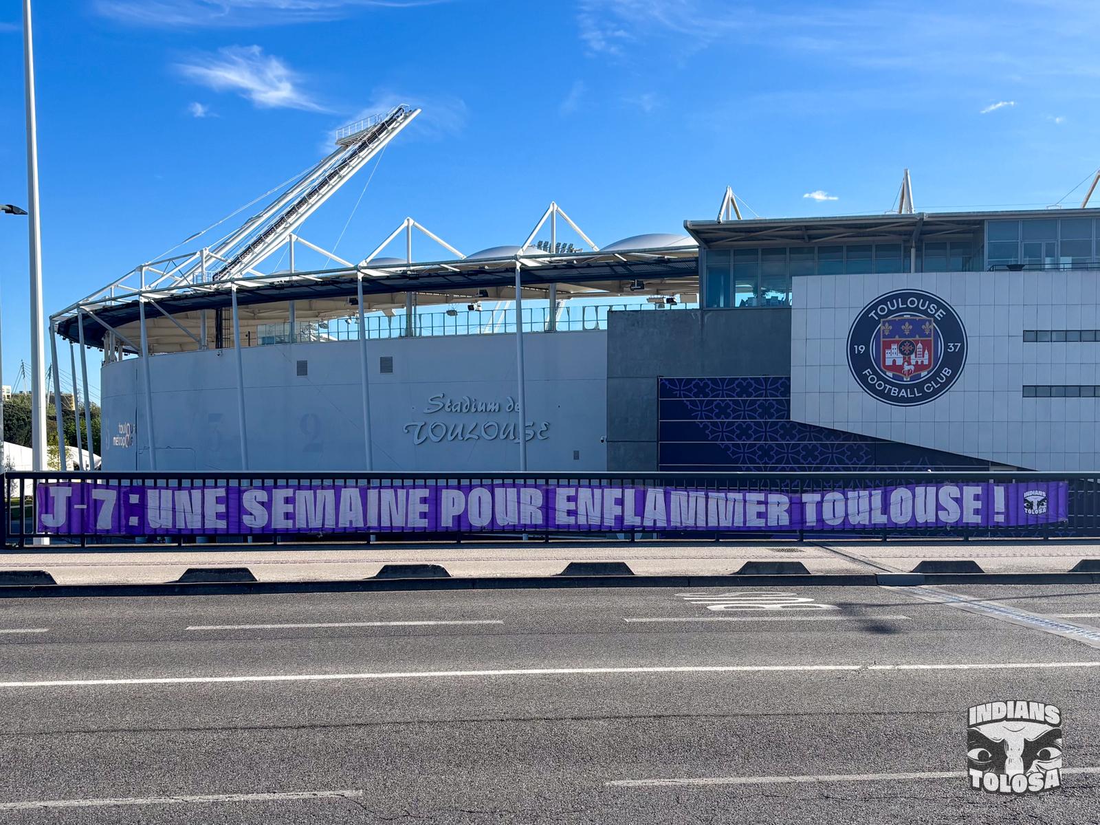 « Une semaine pour enflammer Toulouse » : les Indians s'affichent partout dans la ville