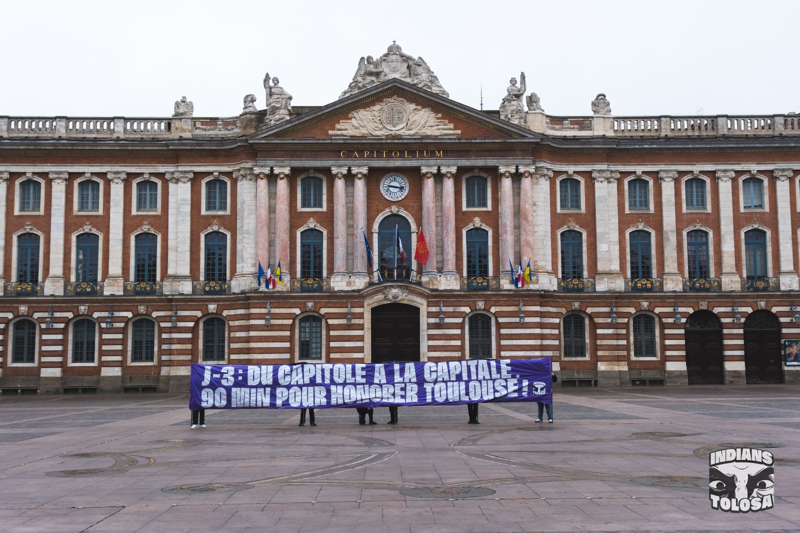 « J-3 : du Capitole à la Capitale » : les message des Indians après RC Lens - TFC