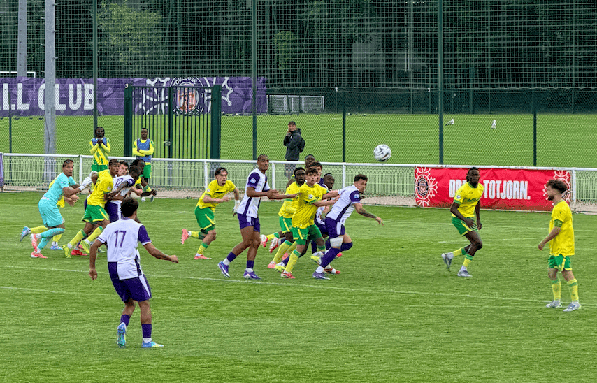 Cruel scénario, les jeunes du TFC éliminés par le FC Nantes aux portes de la finale