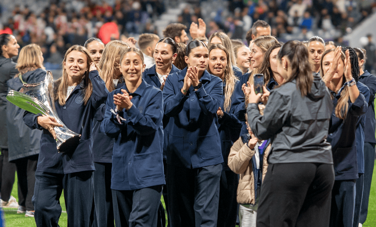 « Gloire à nos féminines » : le bel hommage du Stadium aux Violettes