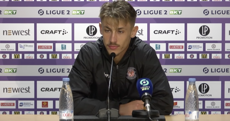 Anthony Rouault élu "Pépite du Mois" de Ligue 2