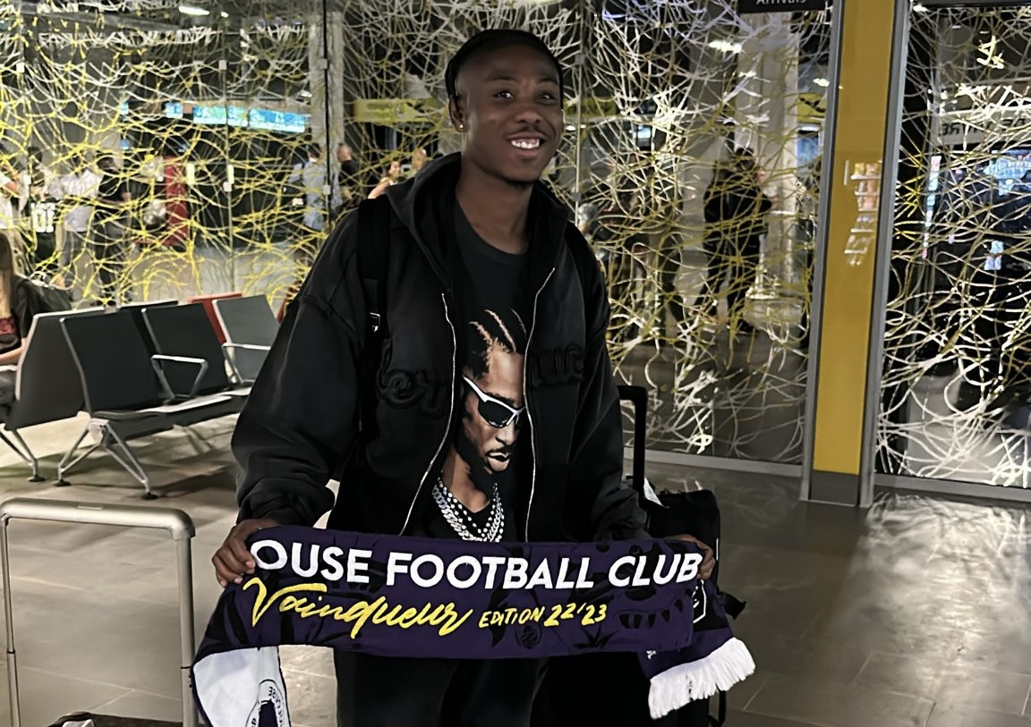 Mercato : en attendant son transfert, Abu Francis s'est déjà entraîné au TFC